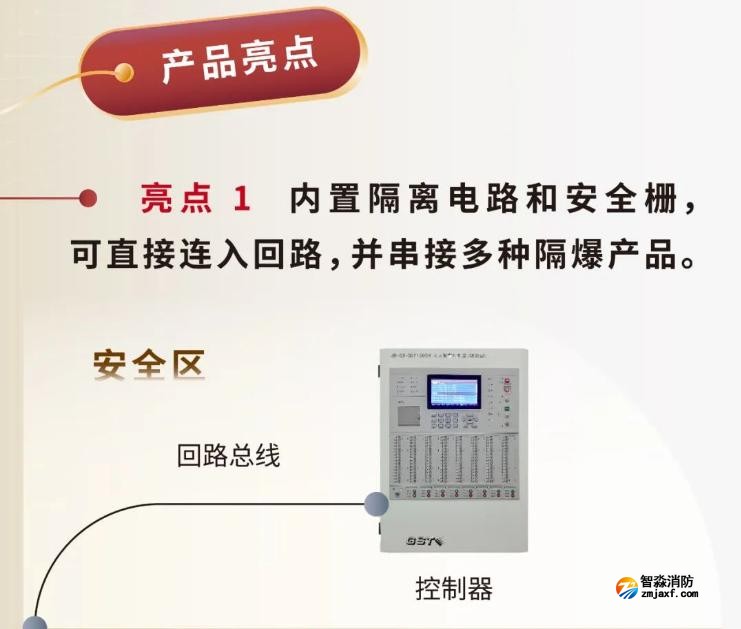 JTY-GM-GSTN9811(Ex)/WIS、GSTN9812(Ex)/WIS海灣隔爆煙感溫感產品亮點